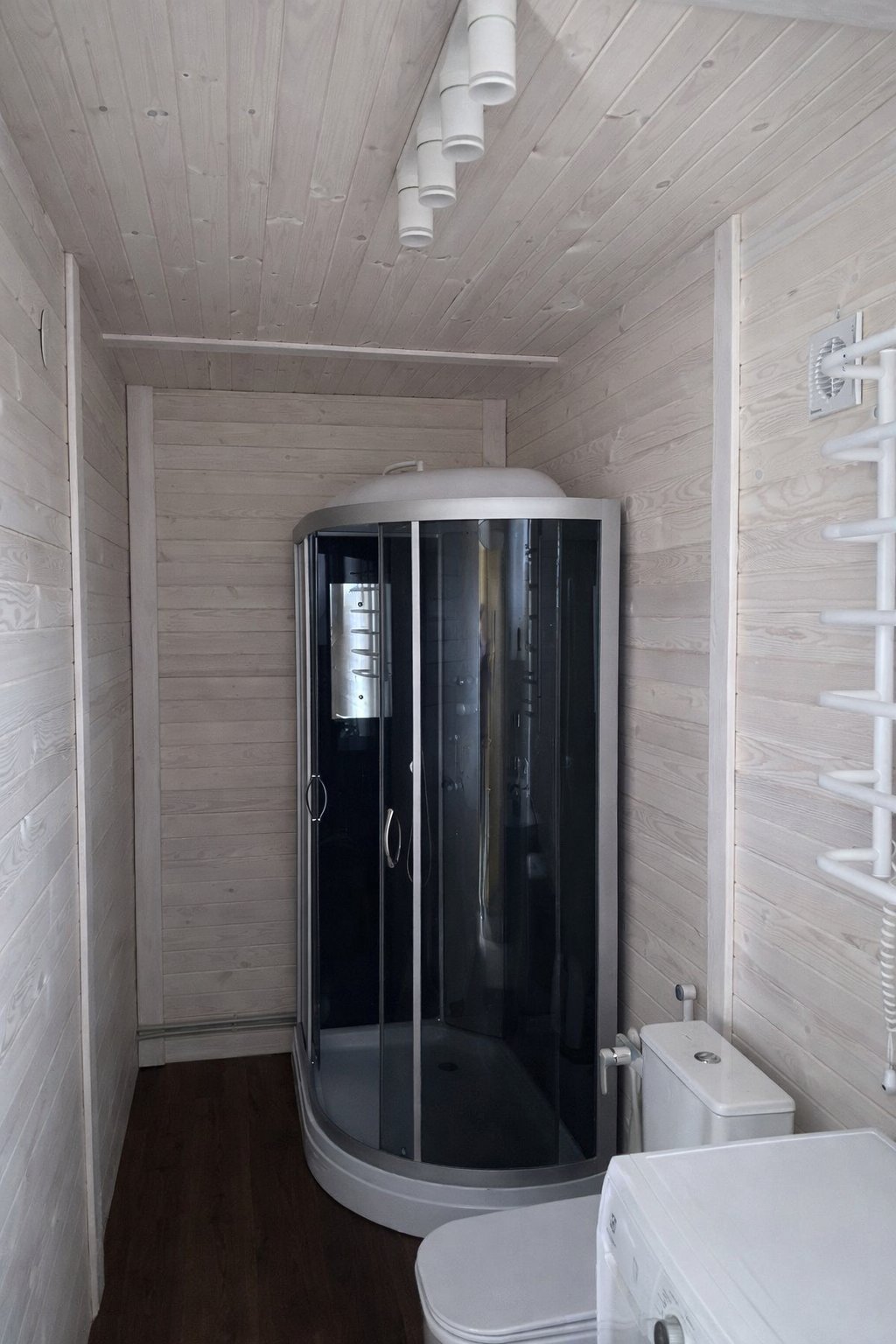 Санвузол у каркасному будинку 73 м²