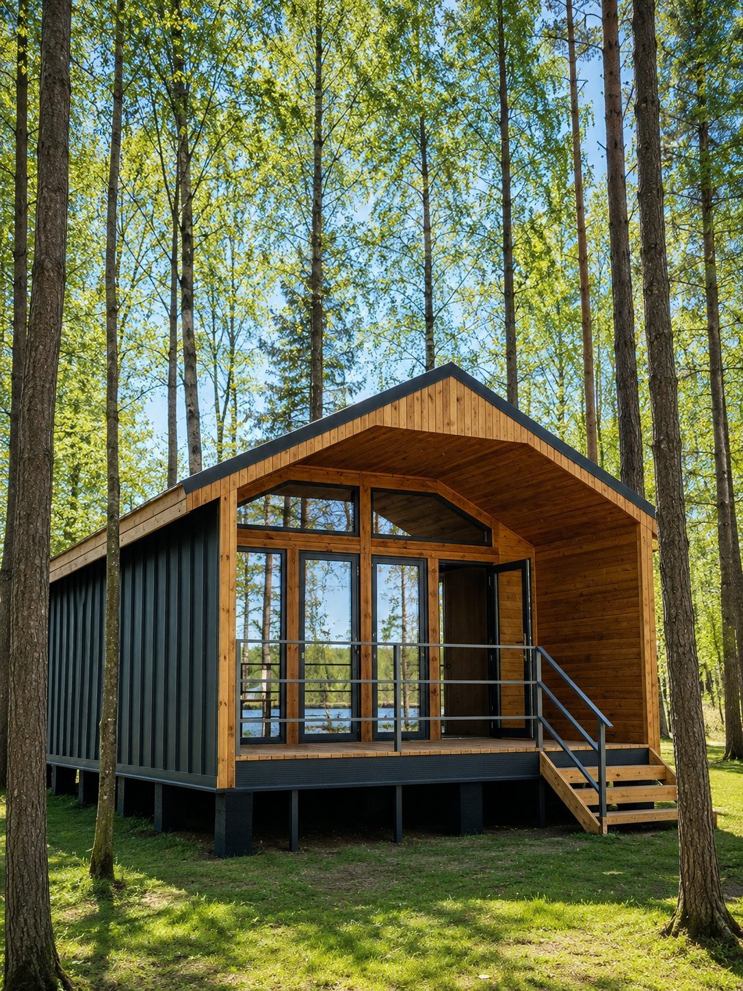 Проєкт Pine Lake — будинок бази Межирічка