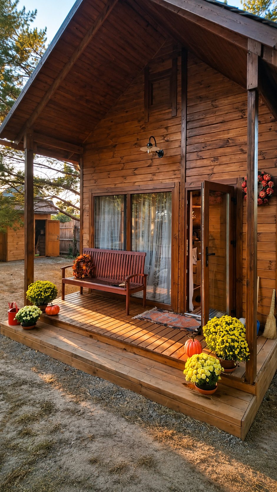 Garden House — тераса та вхід